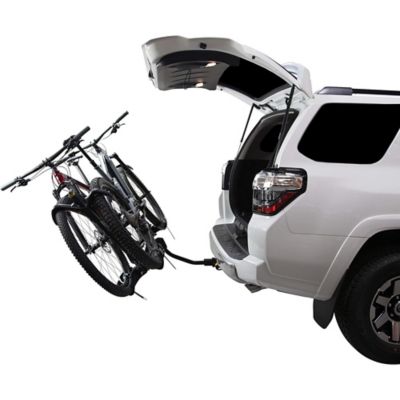 Image showing  2-Bike 120 lb. Capacity SuperClamp EX Hitch Bike Rack Mount, Lightweight Bike Rack for Car and SUVs