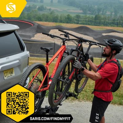 Image showing  Freedom Hitch Bike Rack Mount, Bike Rack for Car and SUVs, 2 Bikes