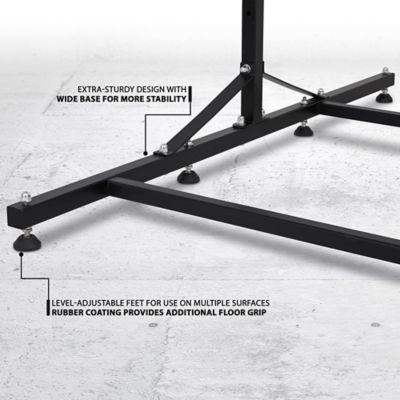 Image showing  10 ft. Kayak Storage Rack, Indoor & Outdoor Freestanding Storage for 6 Kayaks