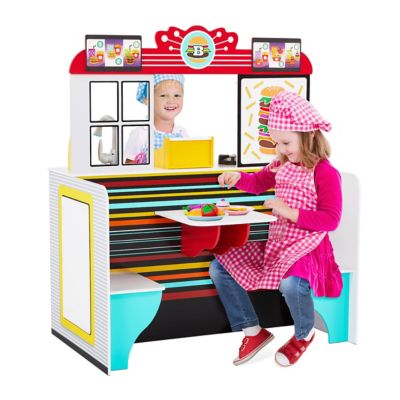 Lil' Jumbl Wooden Restaurant Kitchen Playset