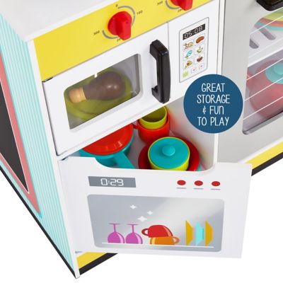 Image showing 8 th Lil' Jumbl Wooden Restaurant Kitchen Playset