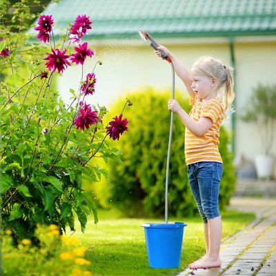 Image showing 5 th Ivation Portable Camping Shower, Hands-Free Rechargeable Camping Showerhead with Pump and 6 ft. Hose