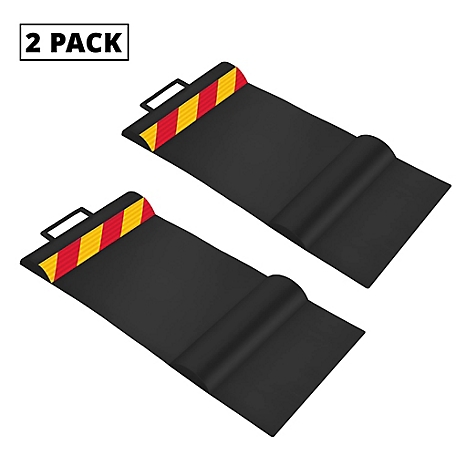 RaxGo Car Parking Mat, Garage Parking Aid Tire Stopper for Cars, Trucks & Other
