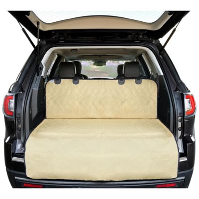 Arf Pets Universal Fit Cargo Liner, Cargo Cover for SUVs and Cars with Waterproof Material - Beige