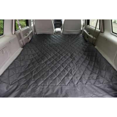 Image showing  Universal Fit Cargo Liner, Cargo Cover for SUVs and Cars with Waterproof Material - Black