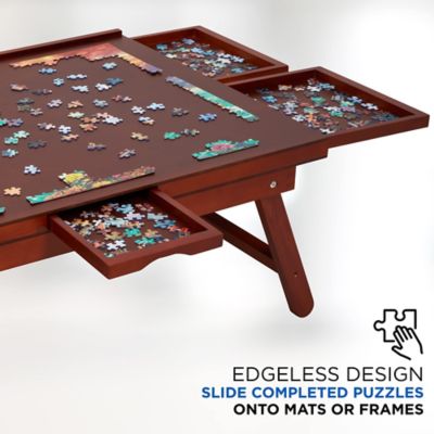 Puzzle Cover Join&Joy 1000 Piece Puzzle Board With 6 Drawers Cover 29 Quot 361750