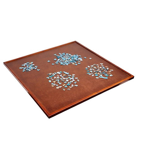 JUMBL 1500-Pieces Spinner Puzzle Board, 35 x 35 in. Lazy Susan Jigsaw Puzzle Board with 360&deg; Rotation