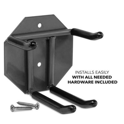 Image showing  Ski Wall Rack, Holds 2 Pairs of Skis & Skiing Poles or Snowboard