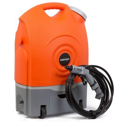 Ivation Multi-Purpose Portable Spray Washer - Rechargeable Portable Washer with 12V Plug & Wheels