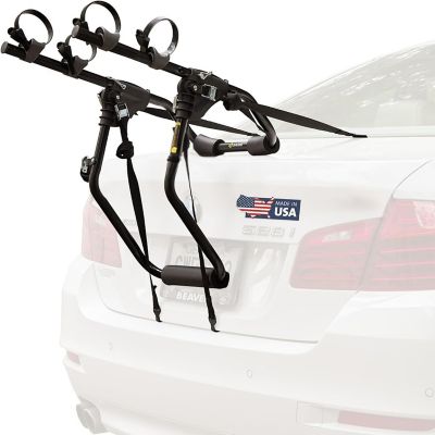 Saris Guardian Trunk Bike Rack Mount, No Assembly Bike Cargo Rack for Cars, 2 Bikes