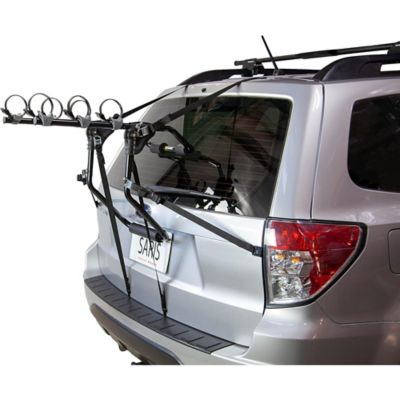 Image showing  Guardian Trunk Bike Rack Mount, No Assembly Bike Cargo Rack for Cars, 3 Bikes