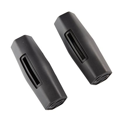 Image showing  Hatch Huggers SL Bike Rack Straps, Rack Mounting Straps, 1 Pair, Black