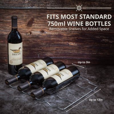 Image showing  24 Bottle Compressor Wine Refrigerator, Freestanding Wine Cooler with Lock