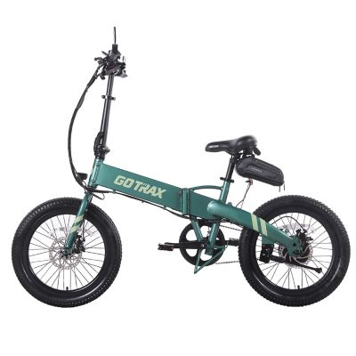 Image showing  F1V2 Folding Electric Bike, Green
