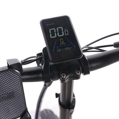 Image showing 8 th GOTRAX F2V2 Folding Electric Bike, Cobalt