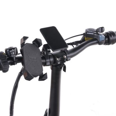 Image showing 9 th GOTRAX F2V2 Folding Electric Bike, Cobalt