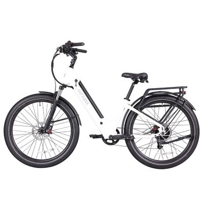 Image showing  Adult 500W CTI 3 Step-Thru Electric Bike, White