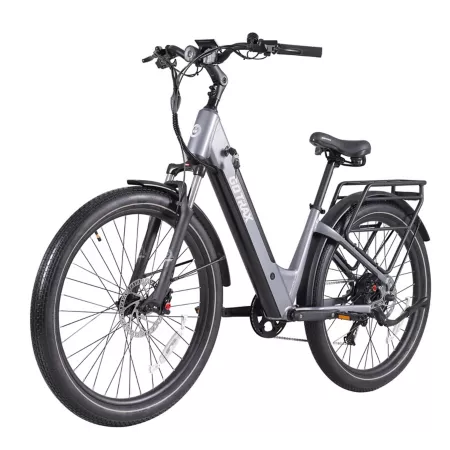 GOTRAX CTI 3 Step-Thru Electric Bike Gray Electric Bikes