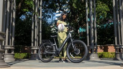 Image showing  CTI 3 Step-Thru Electric Bike, Gray
