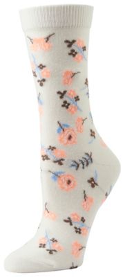 Image showing  Women's Crew Socks, Bandana Floral, 3-Pairs