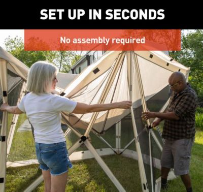 Image showing 7 th Lippert Components 12 ft. x 12 ft. Pop-Up Gazebo Portable Canopy