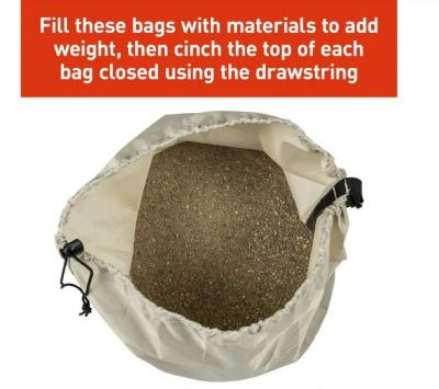 Image showing  Portable Canopy Holder, Set of 4 Sand Bags, 2022120599