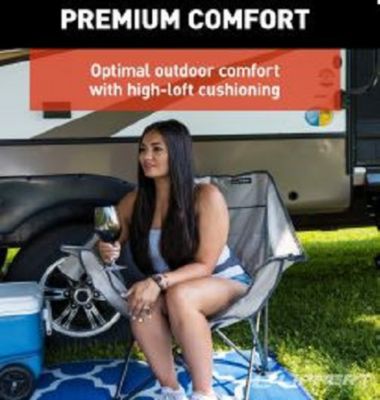 Image showing  Double-Wide Big Bear Camping Chair, Sand Color