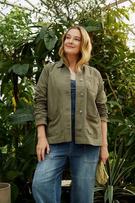 Martha Stewart Ladies Garden Chore Canvas Jacket