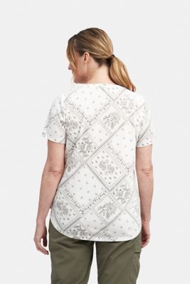 Image showing  Women's Moisture-Wicking Garden Scoop Neck Short-Sleeve T-Shirt