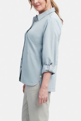 Image showing  Women's Moisture-Wicking Garden Long-Sleeve Work Shirt