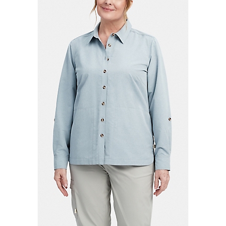 Martha Stewart Ladies Garden Long Sleeve Work Shirt