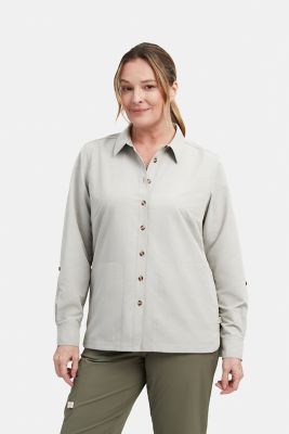 Martha Stewart Women's Garden Long-Sleeve Work Shirt