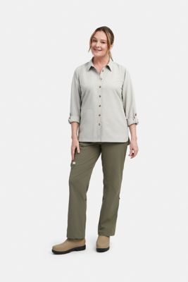 Image showing  Women's Moisture-Wicking Garden Long-Sleeve Work Shirt