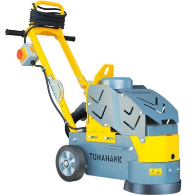 Tomahawk Power 10 in. Electric Floor Grinder Sander Polisher with Diamond Grinding Disc Plate