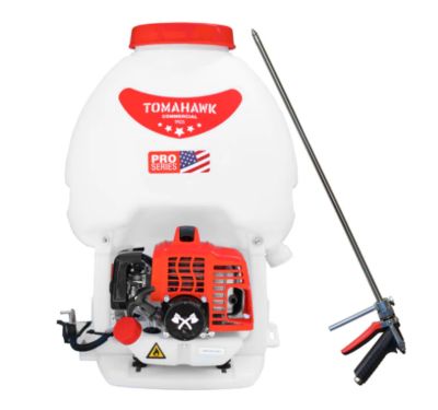 Tomahawk Power 5 gal. Power Backpack Sprayer 450 PSI Pump for Pest Control and Disinfectants with Iriigation Rod