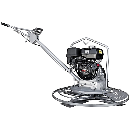 Tomahawk Power 36 in. Concrete Power Trowel Walk Behind FastPitch 9HP Honda Engine with Blades and More