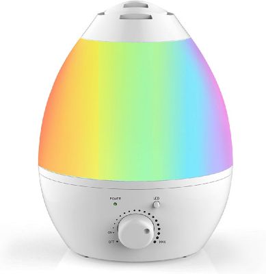Bell & Howell Ultrasonic Color Changing Humidifier with Aroma Diffuser