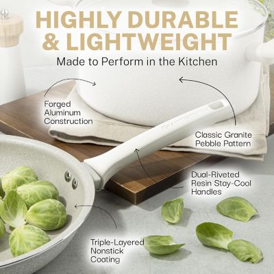 Image showing  Desert Collection 4 qt. Nonstick Saute Pan with Lid