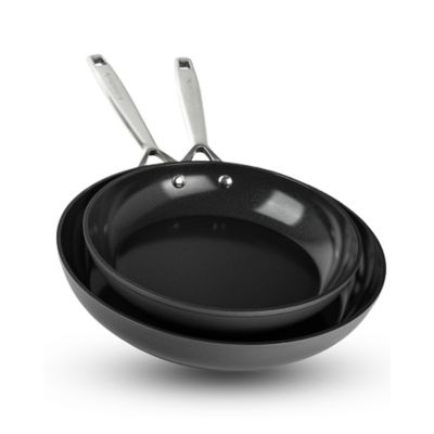 Gotham Steel Pro Ultra Ceramic 10 in. & 12 in. Frying Pan Set