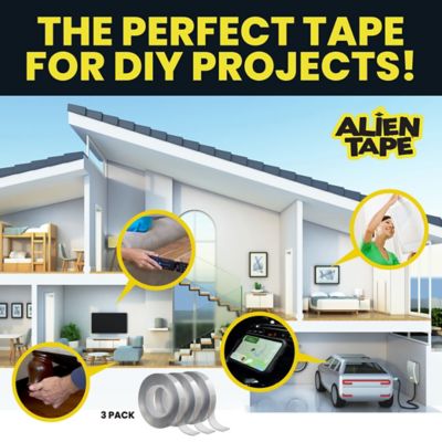 Image showing  Tape 10 ft. Multi-Surface Double-Sided Tape (6-Pack)
