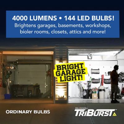 Image showing  4,000-Lumen TriBurst White Ceiling Light