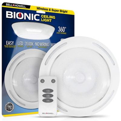 Bell & Howell 7.13 in. Remote Controlled LED Ceiling Light
