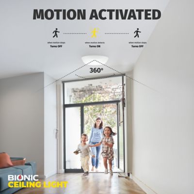 Image showing  7.13 in. Remote Controlled LED Ceiling Light