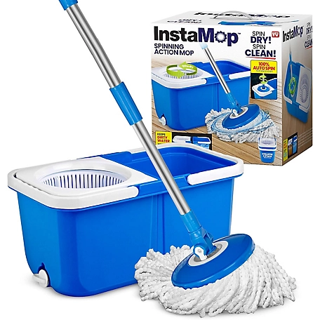 Bell & Howell InstaMop - Spin Mop and Bucket