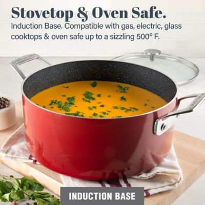 Image showing  5 qt Nonstick Gradient Stock Pot