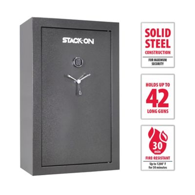 New! Stack-On 42 Gun Fireproof Safe