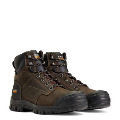 Image showing 3 th Ariat Men's Treadfast Waterproof Soft Toe Work Boots, 6 in.