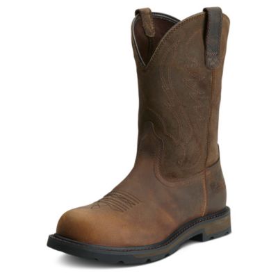 Ariat Men s Groundbreaker Non Safety Toe Pull On Work Boots 1 Pair 1109747 at Tractor Supply Co