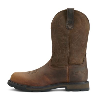 Image showing 2 th Ariat Men's Steel Toe Groundbreaker Pull-On Work Boots