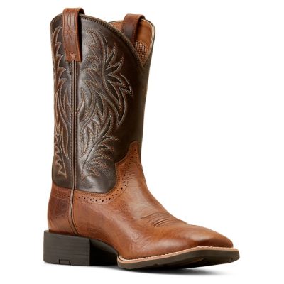 Image showing  Men's Sport Western Wide Square Toe Boots